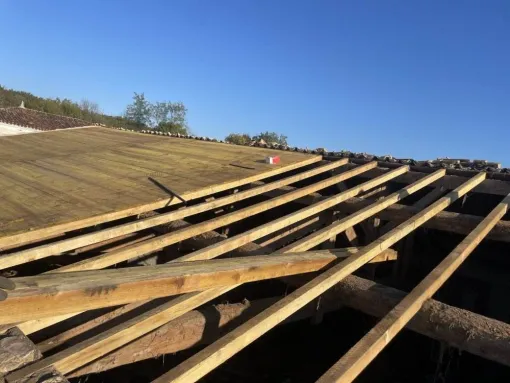 Travaux de charpente bois à Breuil magner, Rochefort, GALOPIN Toiture