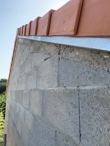Installation de zinc sur bandeaux à Fouras, Rochefort, GALOPIN Toiture