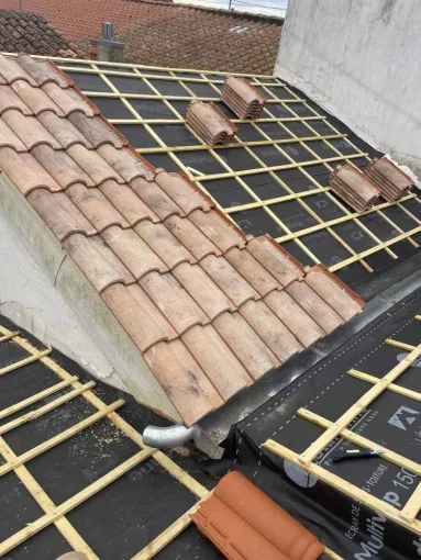 Rénovation avec remise au norme des travaux à Tonnay Charente, Rochefort, GALOPIN Toiture