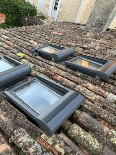 Remplacement de velux à La Rochelle, Rochefort, GALOPIN Toiture