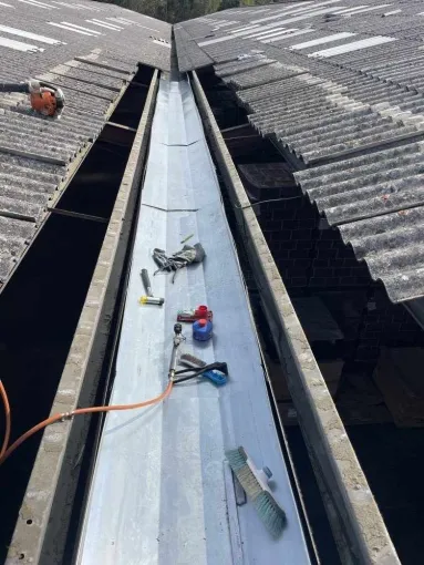 Rénovation sûr chenaux zinc à Rochefort, Rochefort, GALOPIN Toiture