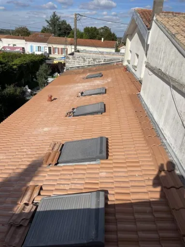 Remplacement d’une toiture tuile redemande à tonnay Charente, Rochefort, GALOPIN Toiture