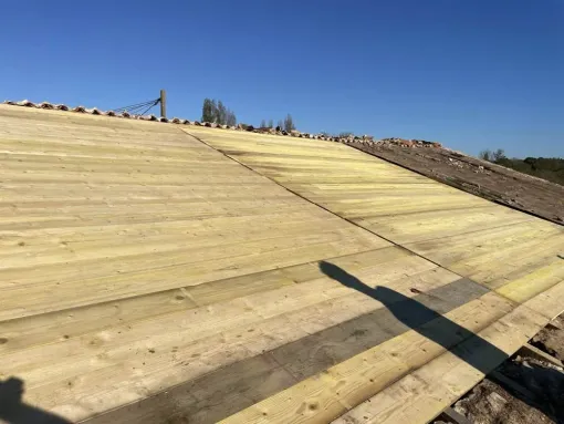 Rénovation d’une charpente bois à breuille magner, Rochefort, GALOPIN Toiture