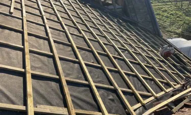 Travaux de pose de volige avec ecran et liteaux bois à Rochefort, Rochefort, GALOPIN Toiture