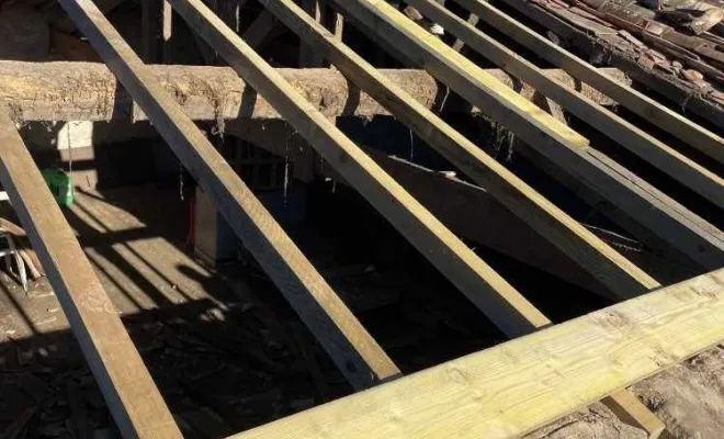 Travaux de charpente bois à Breuil magner, Rochefort, GALOPIN Toiture