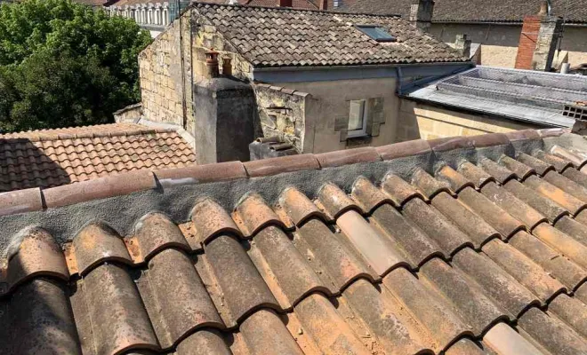 Remplacement de faîtage et rive mortier à saintes, Rochefort, GALOPIN Toiture