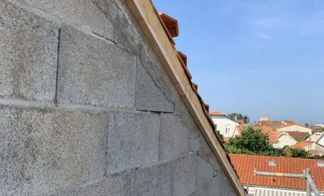 Installation de zinc sur bandeaux à Fouras, Rochefort, GALOPIN Toiture