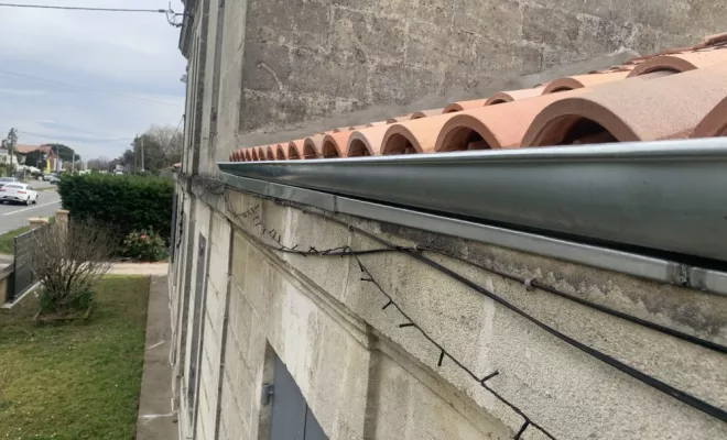 Installation gouttières zinc, Rochefort, GALOPIN Toiture