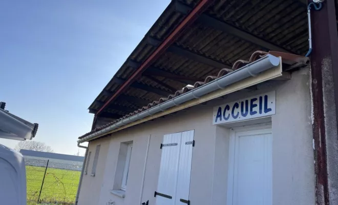Installation de bandeaux bois et gouttière à la vergne, Rochefort, GALOPIN Toiture