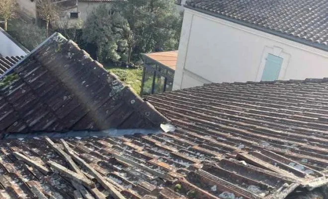 Remplacement d’une toiture avec de liteaux et tuile à Fouras, Rochefort, GALOPIN Toiture