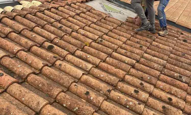 Pose d’un écran sous toiture à TONNAY CHARENTE, Rochefort, GALOPIN Toiture
