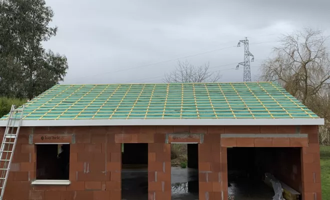 Pose de toiture neuve à Tonnay-Charente, Rochefort, GALOPIN Toiture