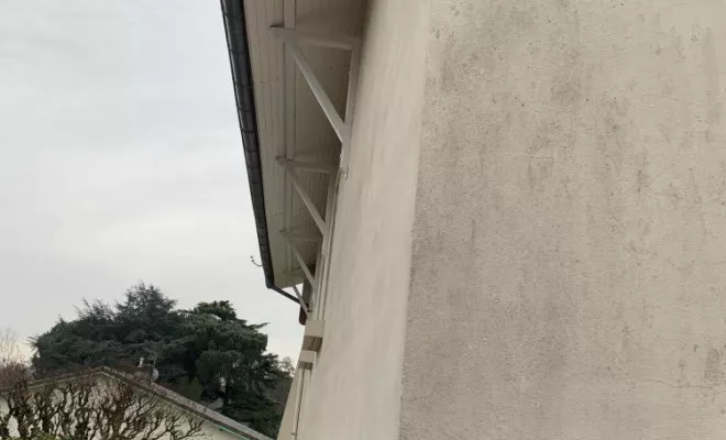 Pose d’avant toit en PVC à Saintes, Rochefort, GALOPIN Toiture