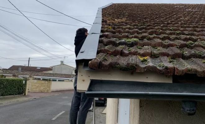Réparation des bandeaux bois + zinguerie à Rochefort, Rochefort, GALOPIN Toiture