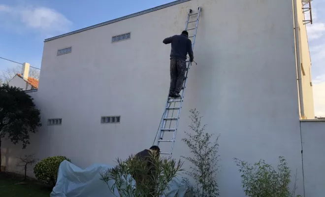 Traitement de façade à Fouras, Rochefort, GALOPIN Toiture