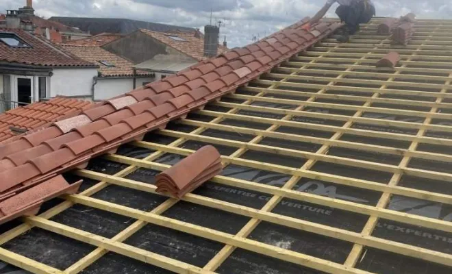 Rénovation d’une toiture en tuile canal à Rochefort, Rochefort, GALOPIN Toiture