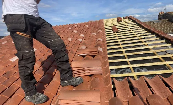 Rénovation d’une toiture en tuile canal à Rochefort, Rochefort, GALOPIN Toiture