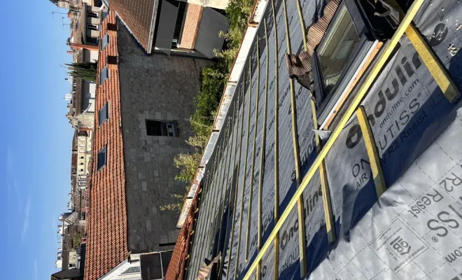 Rénovation d’une couverture à La Rochelle avec reprise de charbon, Rochefort, GALOPIN Toiture